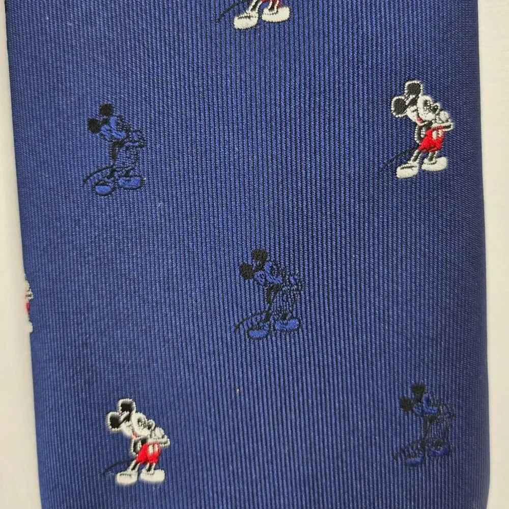 DISNEY BALANCINE PRESENTS THE TIE WORK MICKEY MOUSE MEN'S BLUE 3.5